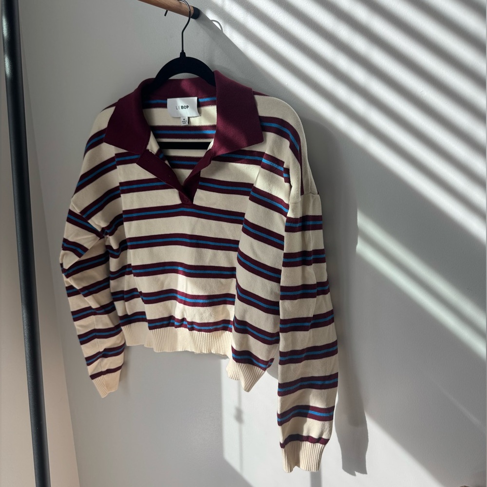 Le Bop Striped Polo